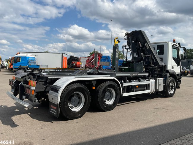 Iveco  Trakker AD380T 6x4 Euro 6 Hiab 18 Tonmeter laadkraan (4)