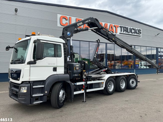 MAN  TGS 35.400 8x4 Euro 6 Hiab 18 Tonmeter laadkraan Just 142.960 km! (0)