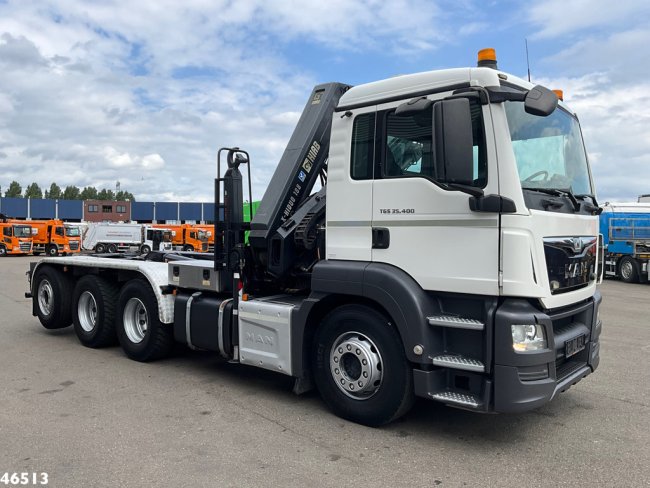 MAN  TGS 35.400 8x4 Euro 6 Hiab 18 Tonmeter laadkraan Just 142.960 km! (5)
