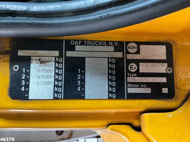 DAF  FAG 75 CF 310 Euro 5 Geesink 17m³ (21)