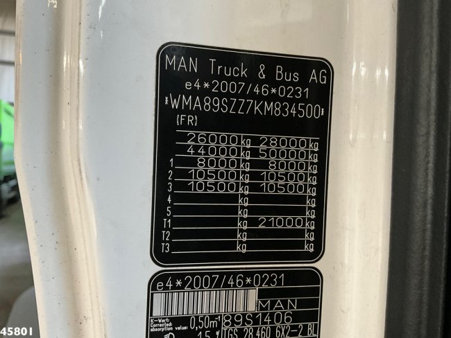 MAN  TGS 28.460 Euro 6 Marrel 20 Ton haakarmsysteem (21)