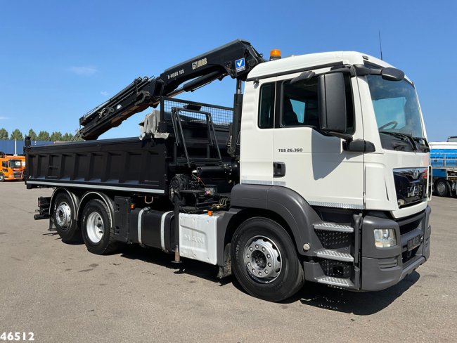 MAN  TGS 26.360 Euro 6 Hiab 18 Tonmeter laadkraan Just 115.075 km! (6)