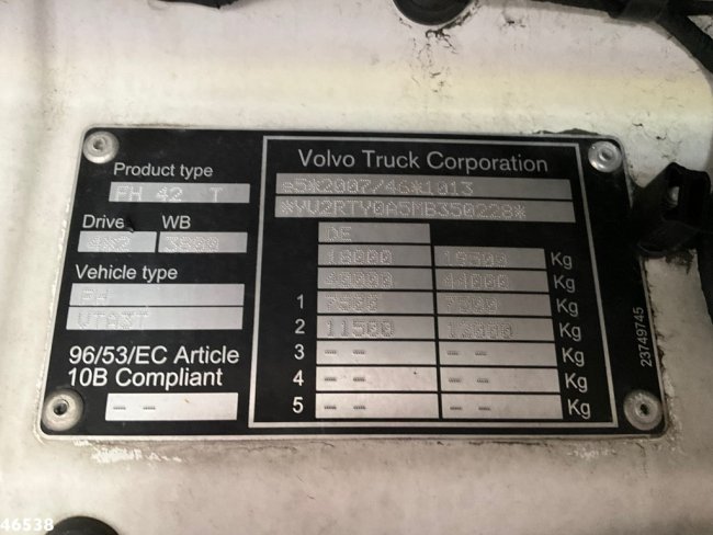Volvo  FH 460 Globetrotter XL Retarder (18)
