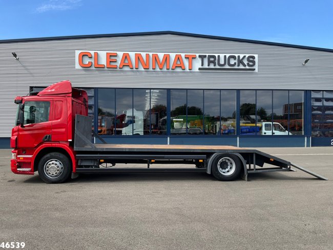 Scania  P 230 Autotransporter met oprijrampen (0)