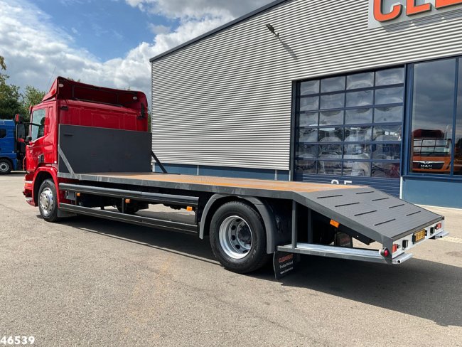 Scania  P 230 Autotransporter met oprijrampen (3)