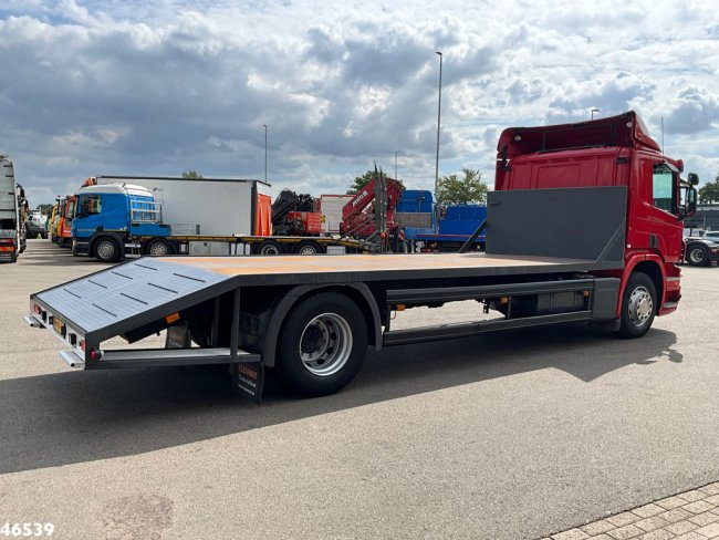 Scania  P 230 Autotransporter met oprijrampen (6)