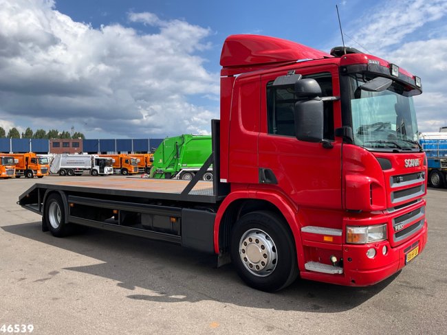 Scania  P 230 Autotransporter met oprijrampen (7)