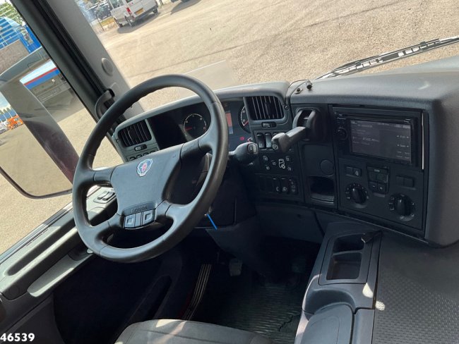 Scania  P 230 Autotransporter met oprijrampen (11)