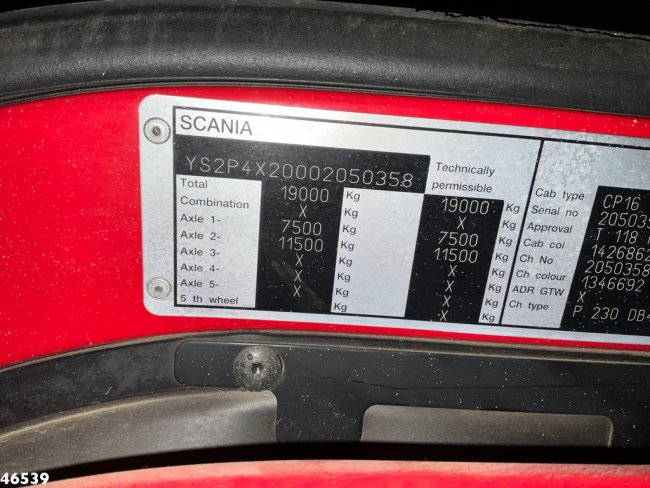 Scania  P 230 Autotransporter met oprijrampen (18)