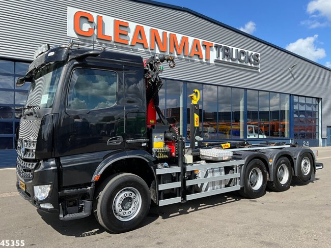 Mercedes-Benz  Arocs 3540 8x4 Euro 6 Palfinger 19 Tonmeter laadkraan Just 119.021 Km! (1)