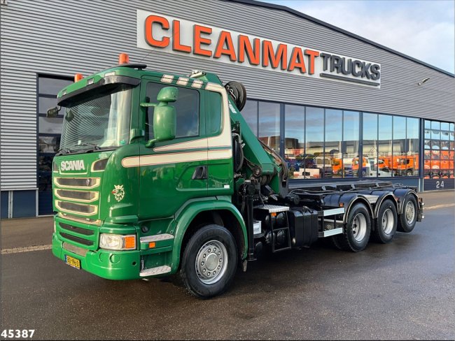 Scania  G 490 8x4 Euro 6 Hiab 24 Tonmeter laadkraan (1)