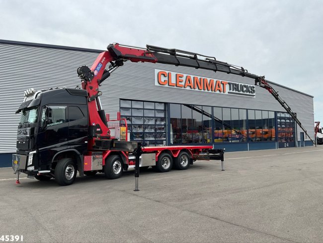 Volvo  FH 540 8x4 HMF 85 Tonmeter laadkraan + Fly-Jib Just 222.786 km! (0)