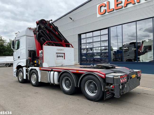 Mercedes-Benz  Arocs 3251 8x4 Euro 6 Retarder HMF 85 Tonmeter laadkraan Fly-Jib (4)