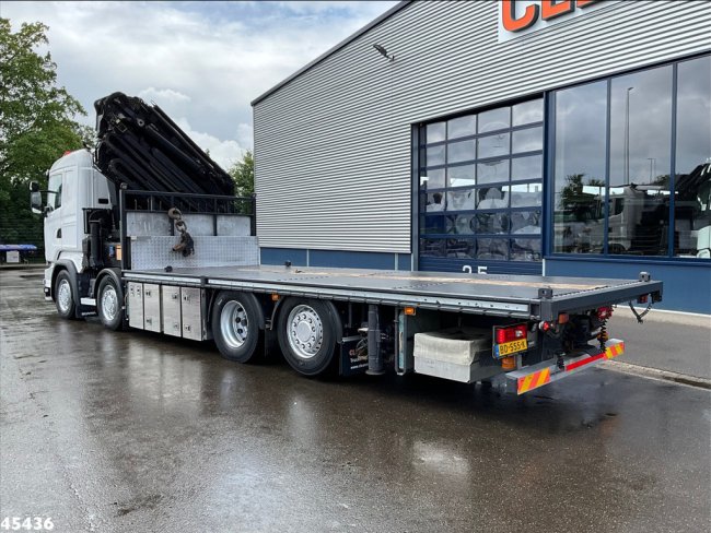Scania  R490 8x2 Euro 6 Retarder HMF 85 Tonmeter laadkraan + Fly-jib (3)