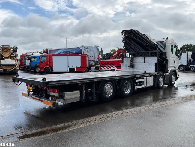 Scania  R490 8x2 Euro 6 Retarder HMF 85 Tonmeter laadkraan + Fly-jib (6)