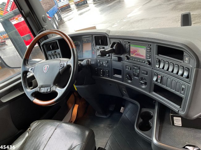 Scania  R490 8x2 Euro 6 Retarder HMF 85 Tonmeter laadkraan + Fly-jib (14)