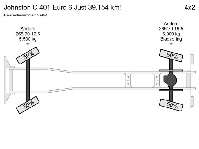 Johnston  C 401 Euro 6 Just 39.154 km! (22)