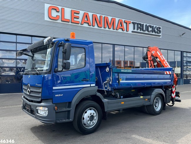 Mercedes-Benz  Atego 1524 Euro 6 Atlas 10 Tonmeter laadkraan Just 15.807 km! (14)