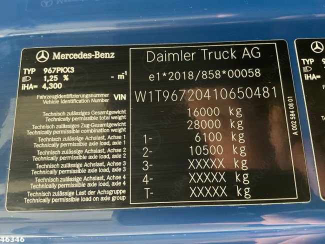Mercedes-Benz  Atego 1524 Euro 6 Atlas 10 Tonmeter laadkraan Just 15.807 km! (28)
