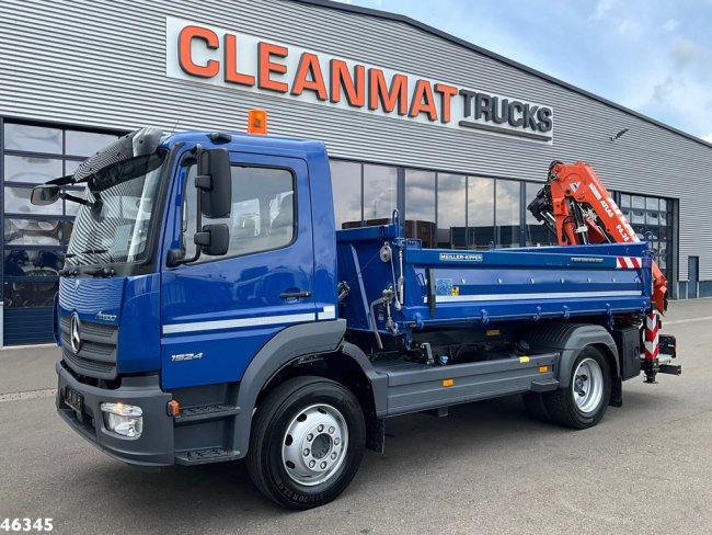 Mercedes-Benz  Atego 1524 Euro 6 Atlas 10 Tonmeter laadkraan Just 1.858 km! NEW & UNUSED! (1)