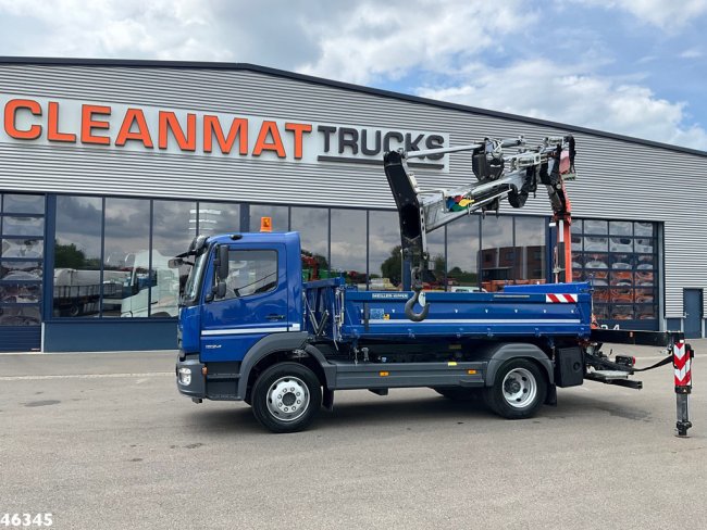 Mercedes-Benz  Atego 1524 Euro 6 Atlas 10 Tonmeter laadkraan Just 1.858 km! NEW & UNUSED! (5)