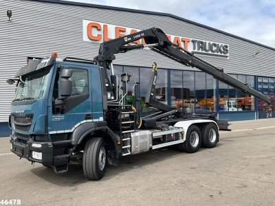 Iveco Trakker AD450T/P Euro 6 Hiab 18 Tonmeter laadkraan