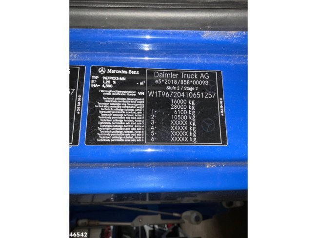 Mercedes-Benz  Atego 1524 Atlas 10 Tonmeter laadkraan Just 6.336 km! (26)