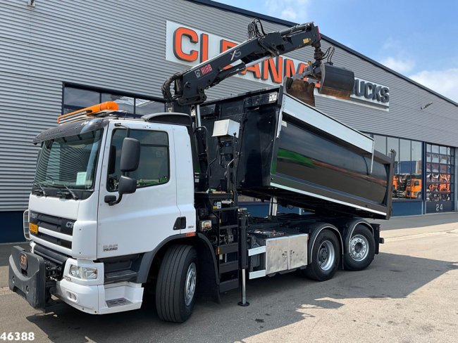 DAF  FAN 75 CF 250 Hiab 14 Tonmeter laadkraan (1)