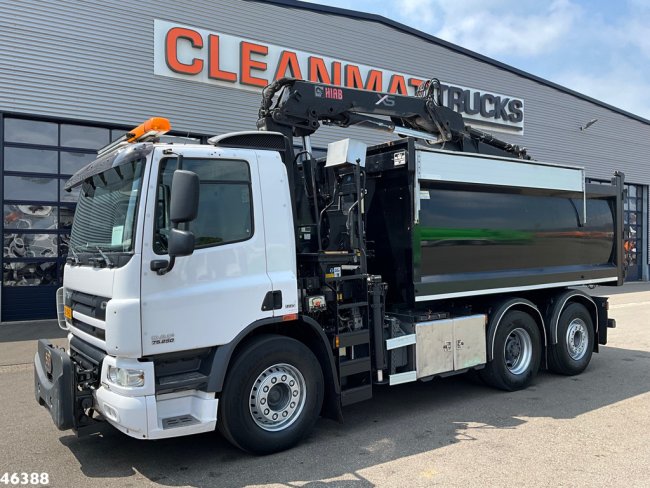 DAF  FAN 75 CF 250 Hiab 14 Tonmeter laadkraan (3)