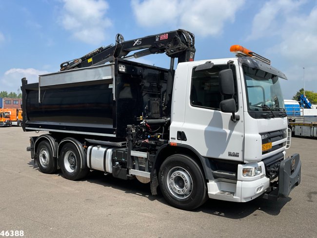 DAF  FAN 75 CF 250 Hiab 14 Tonmeter laadkraan (4)