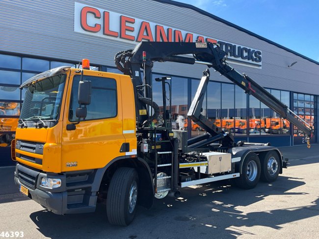 DAF  75 CF 360 HMF 16 Tonmeter laadkraan Just 124.613 km! (0)