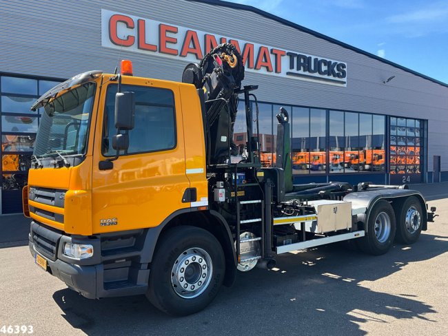 DAF  75 CF 360 HMF 16 Tonmeter laadkraan Just 124.613 km! (1)