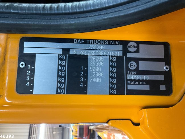 DAF  75 CF 360 HMF 16 Tonmeter laadkraan Just 124.613 km! (21)