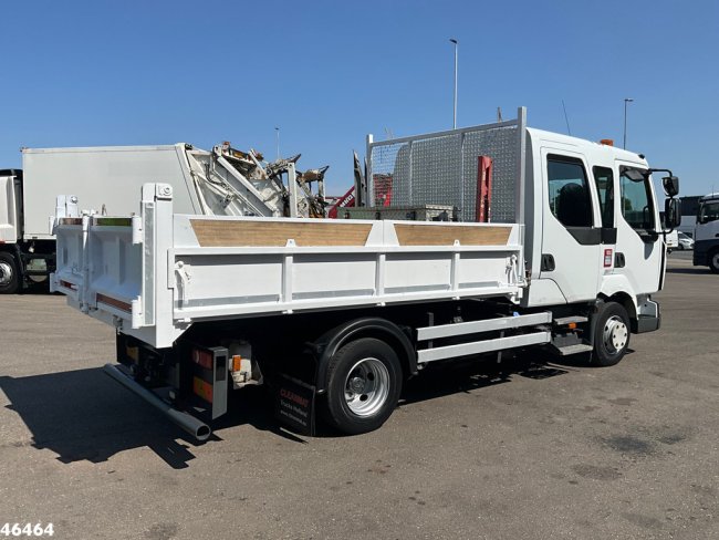 Renault  Midlum 180 Kipper HMF laadkraan Just 135.435 km! (5)