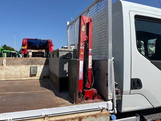 Renault  Midlum 180 Kipper HMF laadkraan Just 135.435 km! (10)