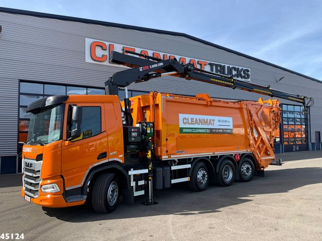 DAF  FAQ XD 410 Euro 6 Hiab 23 Tonmeter laadkraan (0)