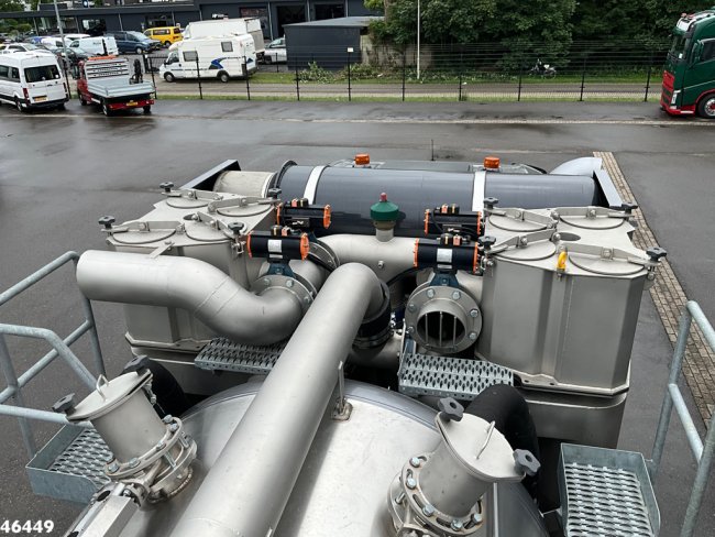 Mercedes-Benz  Arocs 2643 6x4 Koks Cyclovac Vacuum Droge stoffen RVS opbouw Just 21.576 km! (31)