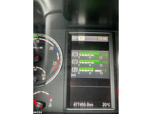 Scania  R 580 8x2 V8 Retarder Euro 6 HMF 50 Tonmeter laadkraan + Fly-Jib (20)