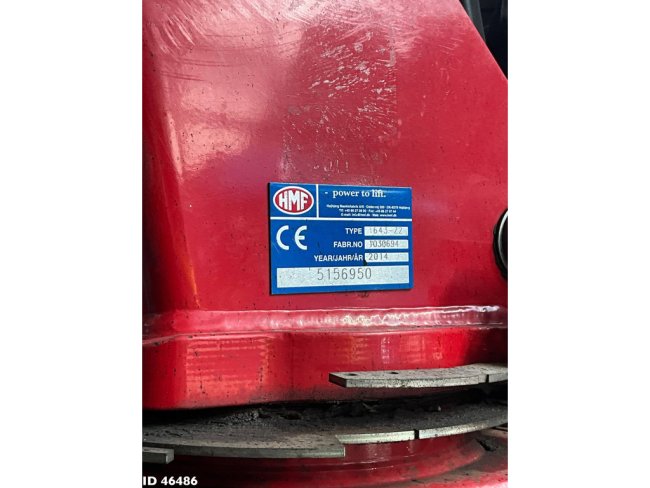 DAF  FAN CF 440 Euro 6 HMF 16 Tonmeter Z-kraan Just 243.052 km! (21)