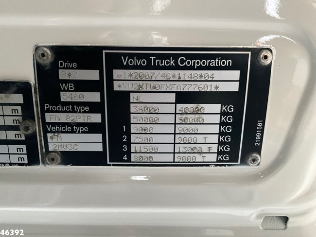 Volvo  FM 420 8x2 Euro 6 HMF 26 Tonmeter laadkraan (22)