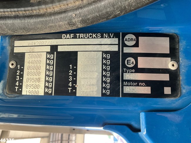 DAF  FAD CF 480 8x4 Euro 6 Chassis cabine with PTO (19)