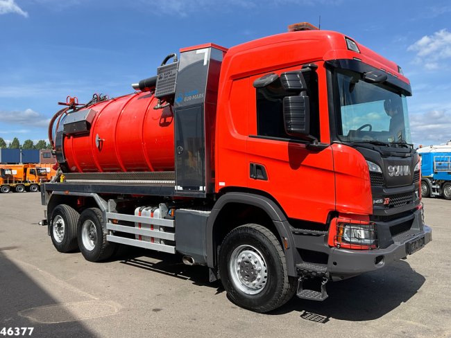 Scania  P 450 XT 6x4 Euro 6 Kaiser 15m³ Vacuum/Saug (5)
