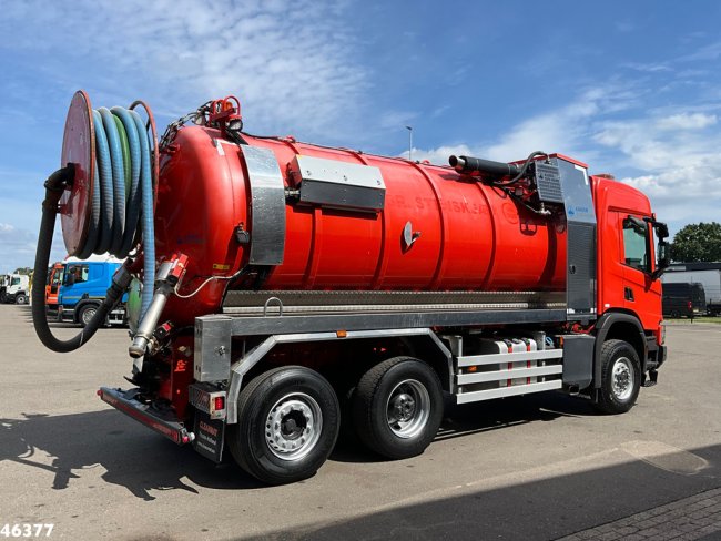 Scania  P 450 XT 6x4 Euro 6 Kaiser 15m³ Vacuum/Saug (6)
