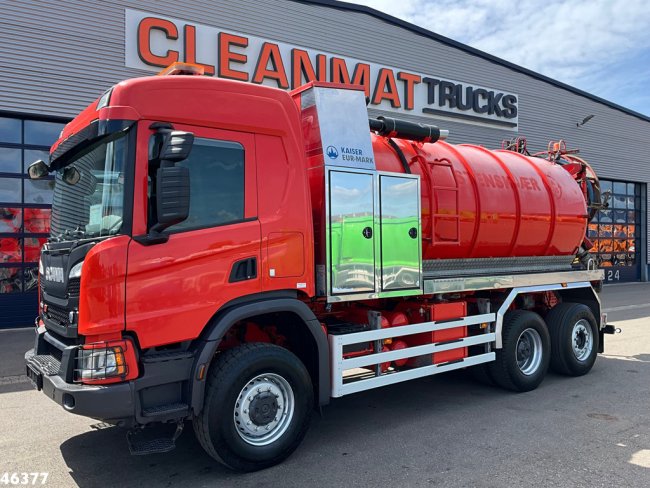 Scania  P 450 XT 6x4 Euro 6 Kaiser 15m³ Vacuum/Saug (7)