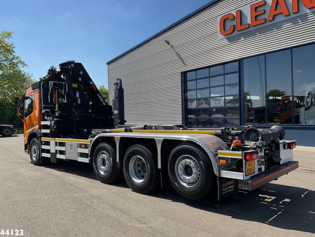 Volvo  FM 420 8x2 Hiab 25 Tonmeter laadkraan Welvaarts laadkraan weegsysteem (2)