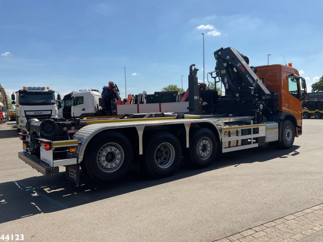 Volvo  FM 420 8x2 Hiab 25 Tonmeter laadkraan Welvaarts laadkraan weegsysteem (4)