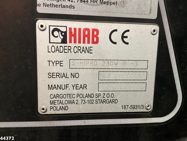DAF  FAN CF 340 Hiab 23 Tonmeter laadkraan (21)