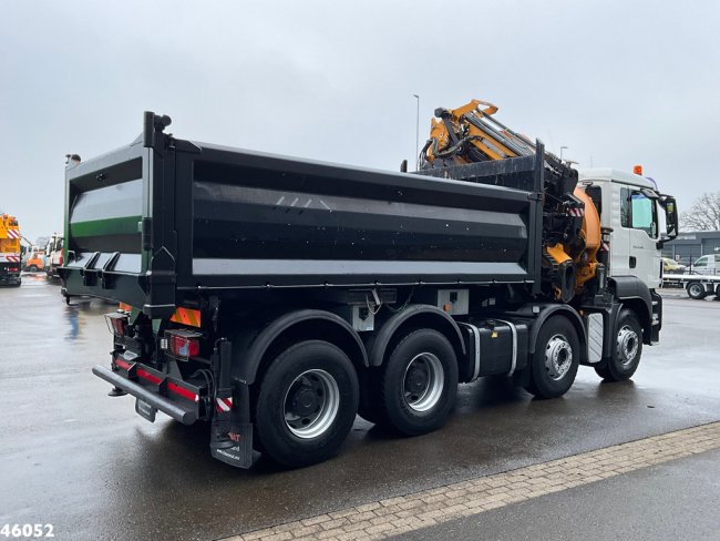 MAN  TGS 41.480 8x4 Effer 47 Tonmeter laadkraan + Fly-Jib! Just 56.591 km! (4)