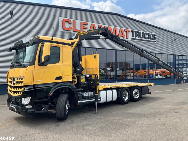 Mercedes-Benz  Arocs 2851 Euro 6 Palfinger 22 Tonmeter laadkraan (0)