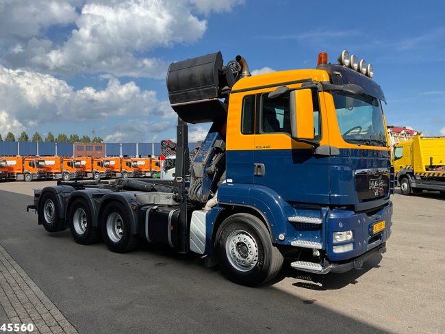 MAN  TGS 35.440 8x4 HMF 16 Tonmeter Z-kraan (4)